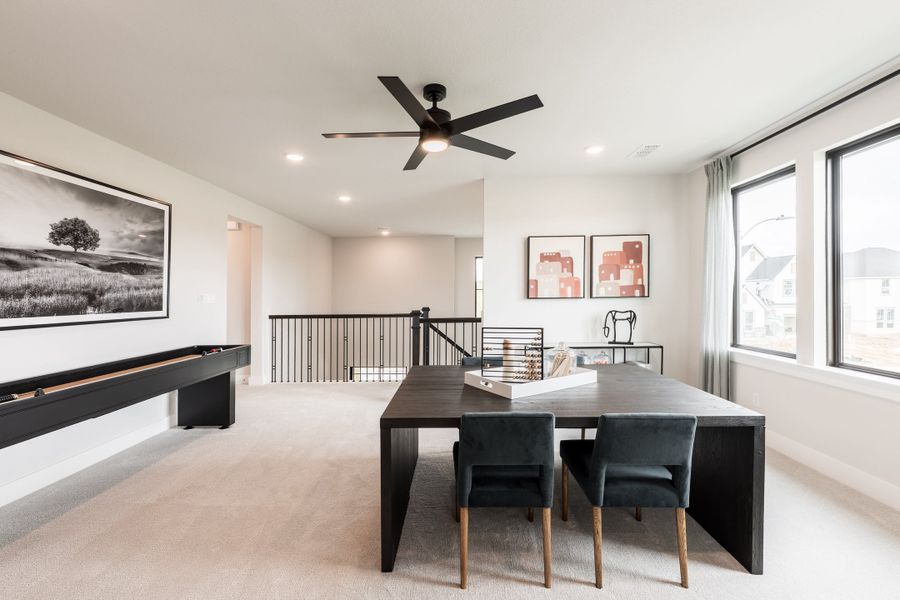 Image 29 representing the Goldeneye by Tri Pointe Homes in Tompkins Reserve, Katy, TX.