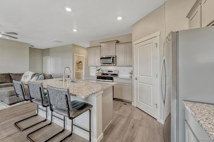 Furnished interior view inside a new home in Spring Valley Ranch, Elizabeth (Image 7).