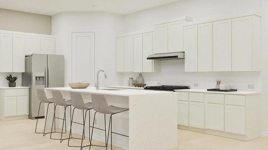 Furnished interior view inside a new home in , Salado (Image 13).