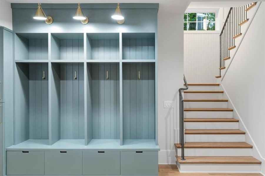 Furnished interior view inside a new home in , Atlanta (Image 56).