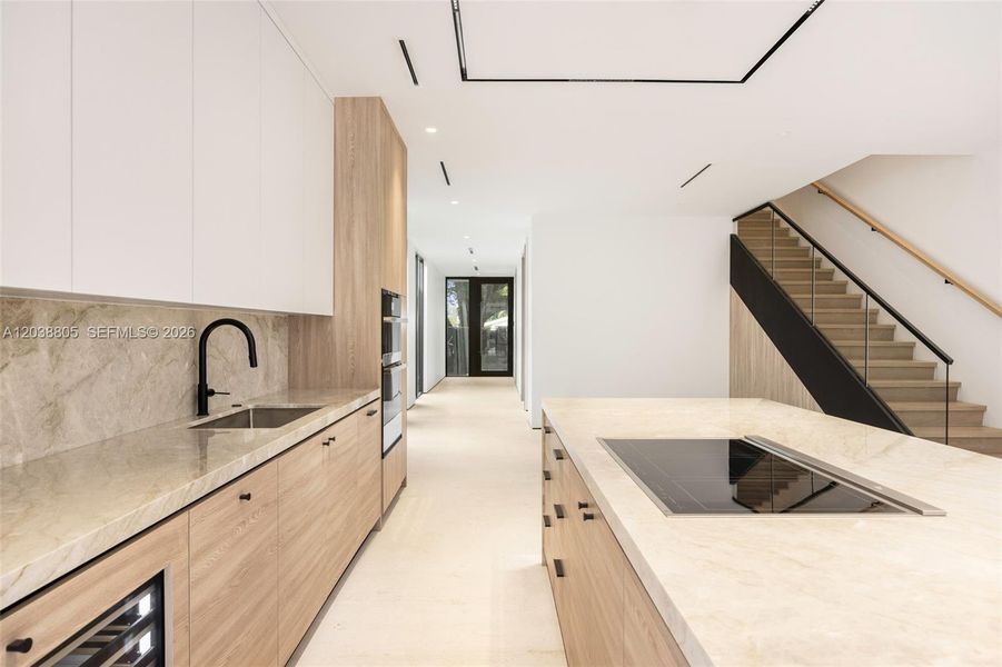 Furnished interior view inside a new home in , Miami (Image 27).