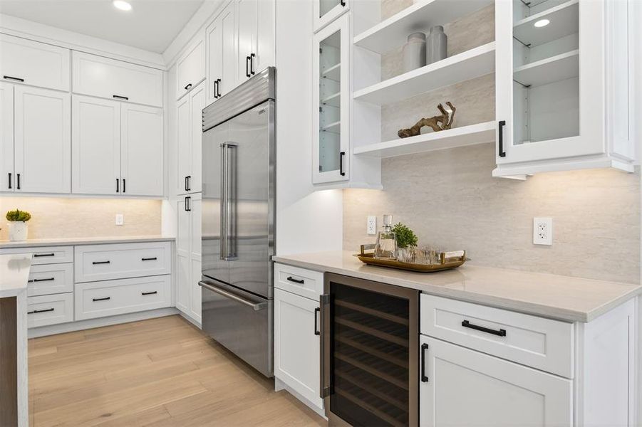 Furnished interior view inside a new home in , Dallas (Image 15).