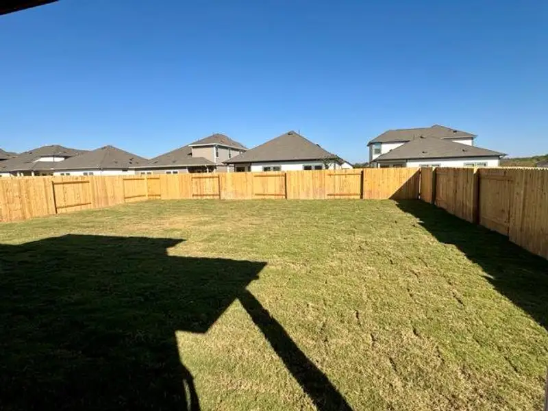 Private Backyard of Home