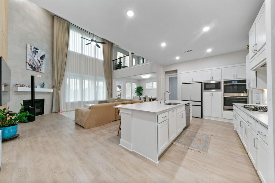 Furnished interior view inside a new home in Trillium, Richmond (Image 12).