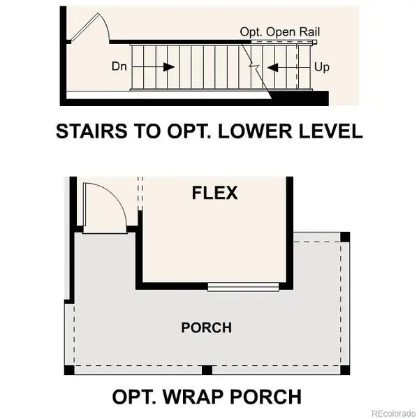 2D floor plan layout of this home in Windler, Aurora, CO (Image 3).