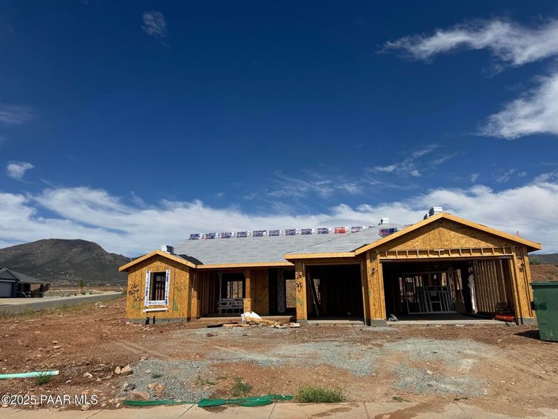 In-progress construction of a new home in Morningstar, Prescott Valley, AZ (Image 6).