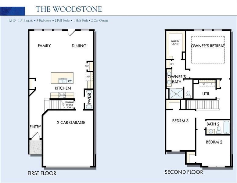 2D floor plan layout of this home in Grandview Terrace, Canton, GA (Image 4). 2D floor plan layout of this home in Grandview Terrace, Canton, GA (Image 4).