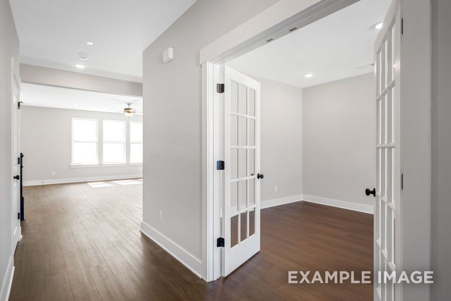 Representative unfurnished interior of a home built from the The Henry A-BF by Davidson Homes LLC in Bradshaw Farms, Mount Juliet (Image 12).