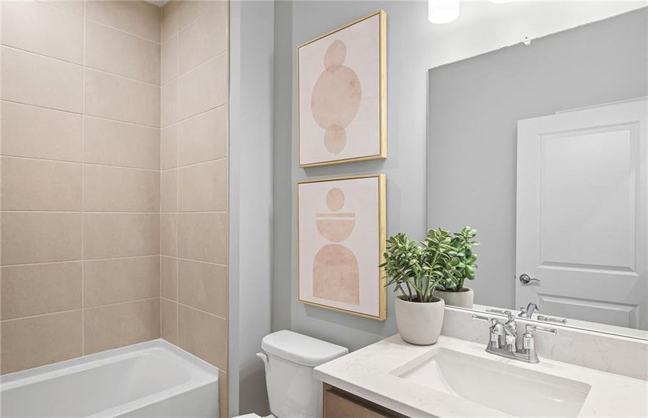 Furnished interior view inside a new home in Overland, Locust Grove (Image 14).