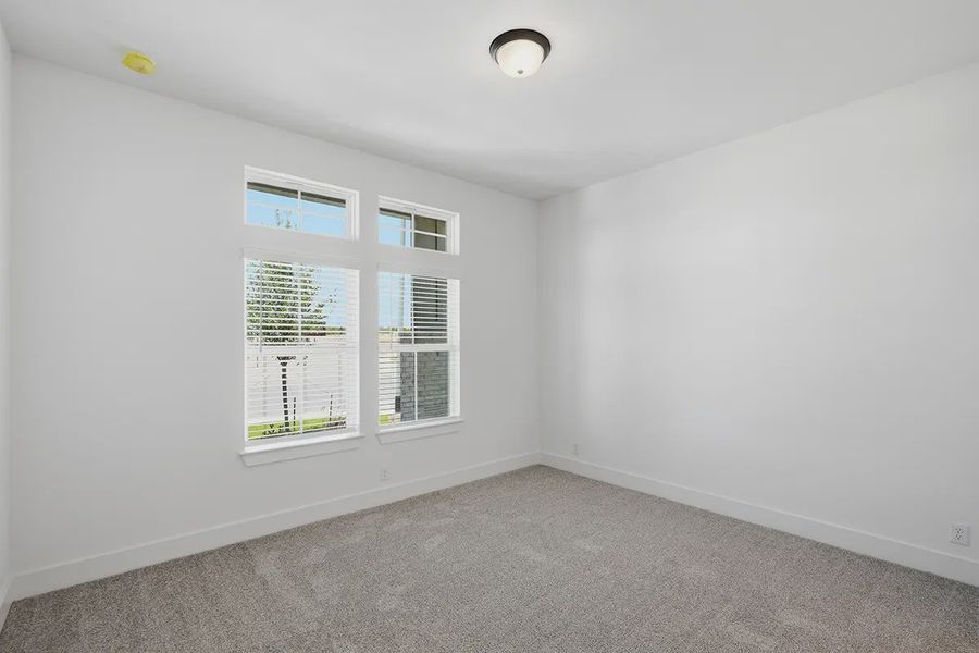 Representative unfurnished interior of a home built from the Kingston by Chesmar Homes in Prominence 60's, San Antonio (Image 22).