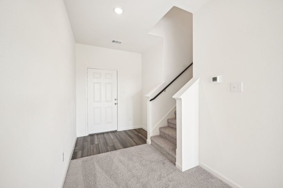 Representative unfurnished interior of a home built from the Discovery by Starlight Homes in Royal Pines, Porter (Image 17).