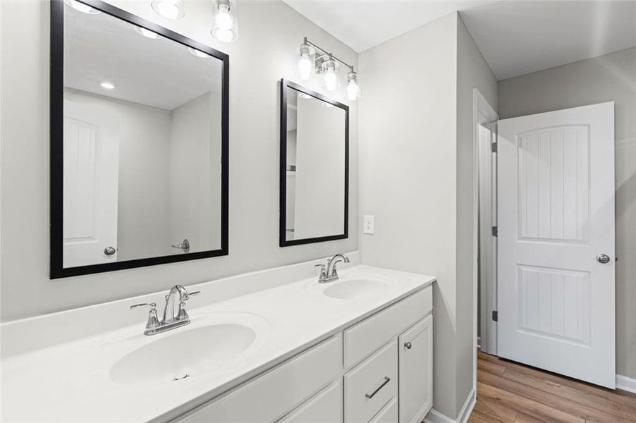 Furnished interior view inside a new home in Twin Lakes, Hoschton (Image 6).