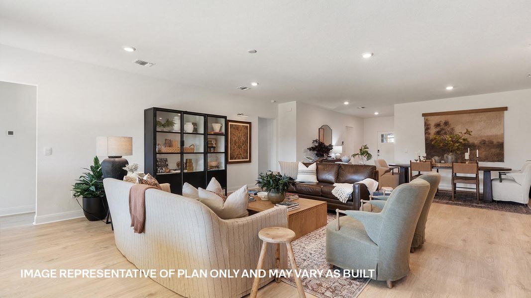 Furnished interior view inside a new home in Riverview, Georgetown (Image 12).