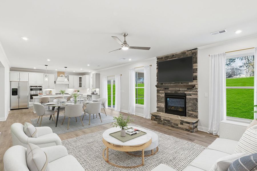 The Shiloh II Living Room