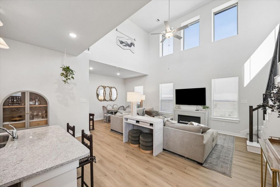 Furnished interior view inside a new home in , Bellville (Image 11). Furnished interior view inside a new home in , Bellville (Image 11).