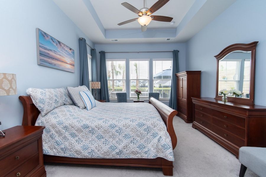 Furnished interior view inside a new home in Carnes Crossroads, Summerville (Image 32).
