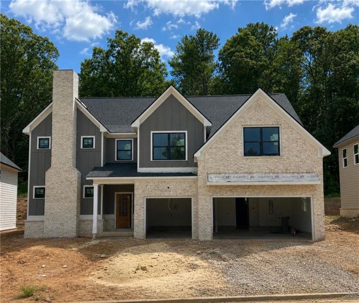 In-progress construction of a new home in , Buford, GA (Image 55). In-progress construction of a new home in , Buford, GA (Image 55).