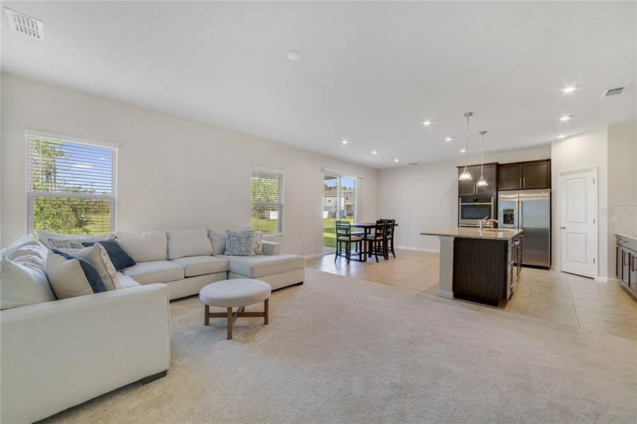 Furnished interior view inside a new home in , Davenport (Image 5).