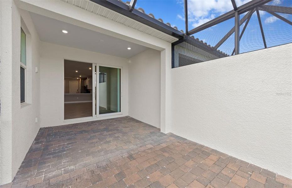 Exterior details and patio area of a home in BeachWalk by Manasota Key, Englewood (Image 18).