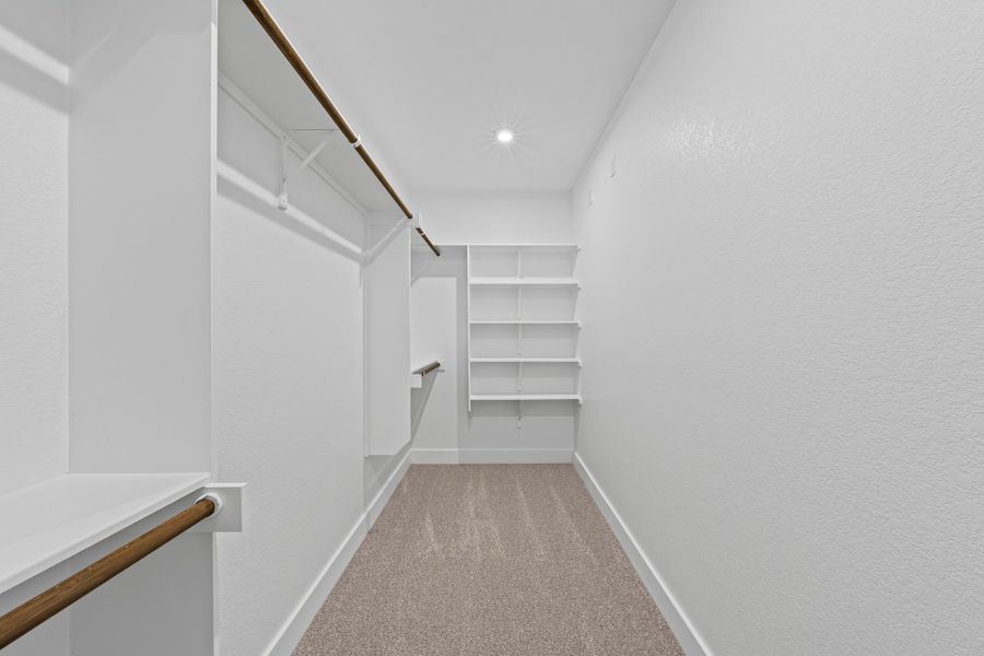 Spacious, unfurnished interior of a new home in Three Creeks, Belton (Image 9). Spacious, unfurnished interior of a new home in Three Creeks, Belton (Image 9).