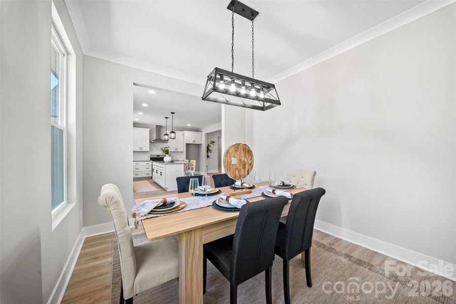 Furnished interior view inside a new home in , Concord (Image 36).