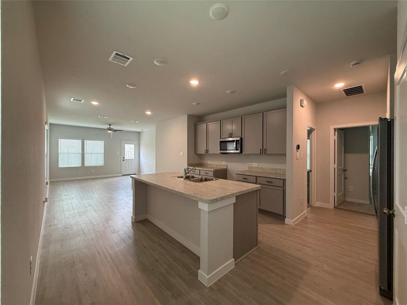 Furnished interior view inside a new home in Barrett Crossing, Crosby (Image 8).
