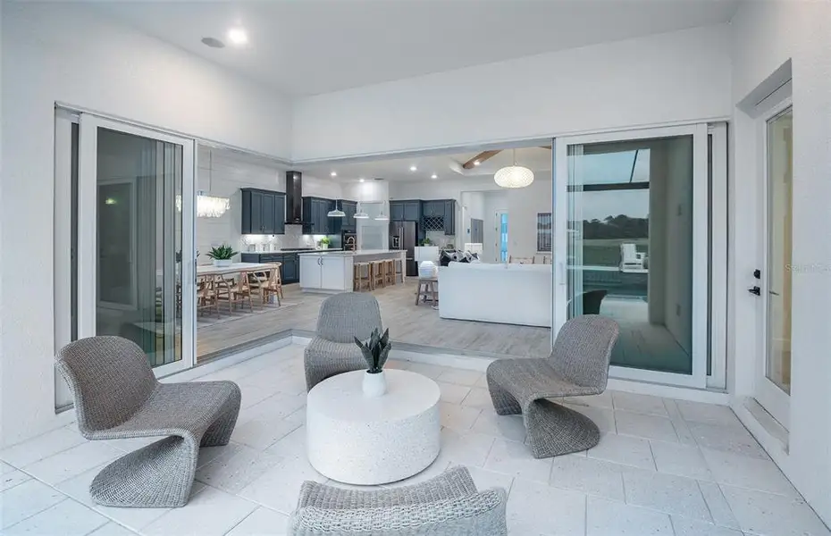 Furnished interior view inside a new home in BeachWalk by Manasota Key, Englewood (Image 15).