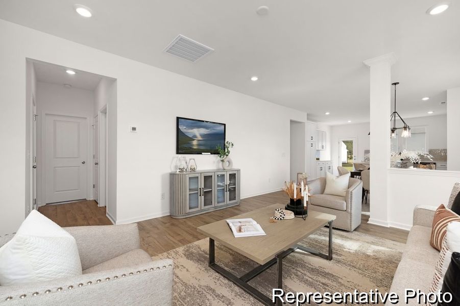 Furnished interior view inside a new home in Edgewater - The Cottages, Lancaster (Image 11).