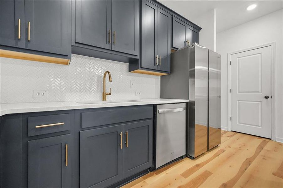 Furnished interior view inside a new home in , Atlanta (Image 12).