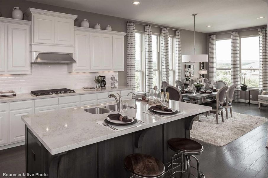 Furnished interior view inside a new home in Star Trail: 65ft. lots, Prosper (Image 3). Furnished interior view inside a new home in Star Trail: 65ft. lots, Prosper (Image 3).