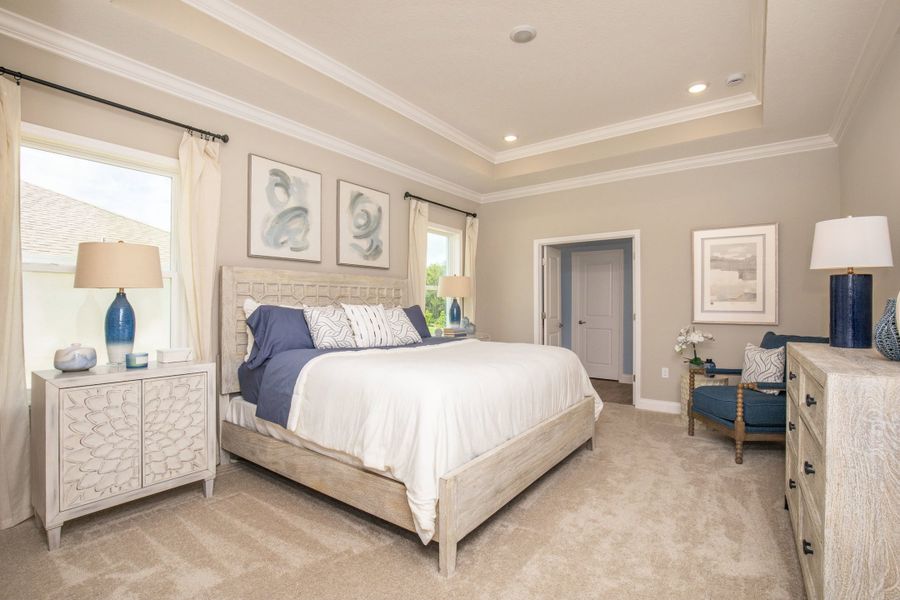 Representative furnished interior of a home built from the Huntington by Maronda Homes in North Port, North Port (Image 18).
