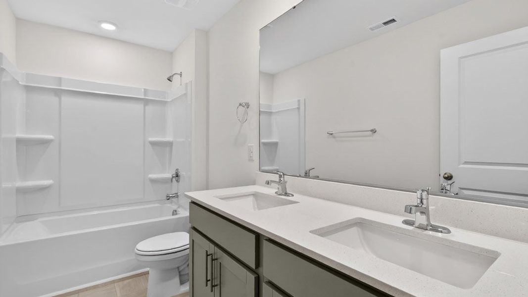 Furnished interior view inside a new home in Olive Branch, Wilson's Mills (Image 13).