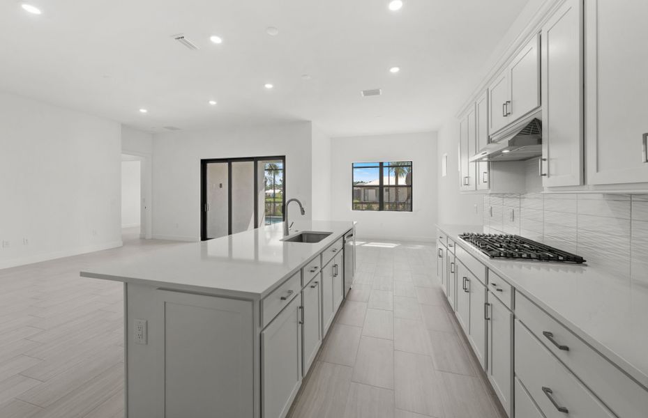 Furnished interior view inside a new home in Terreno, Naples (Image 7).