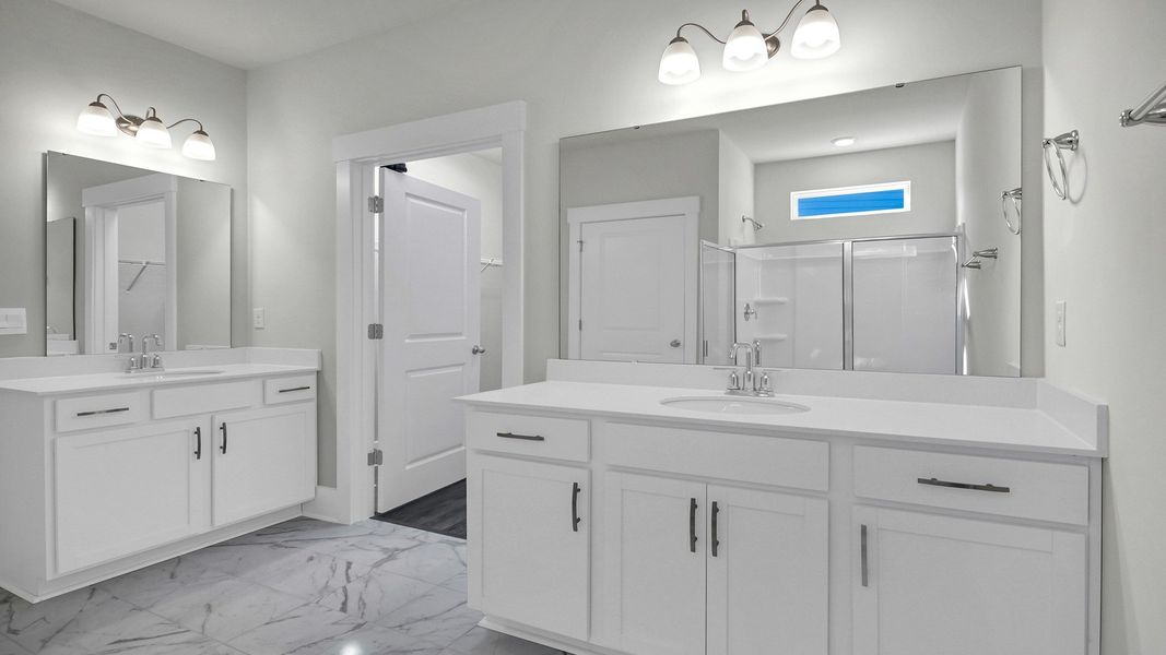 Furnished interior view inside a new home in Livingston Woods, Irmo (Image 13).