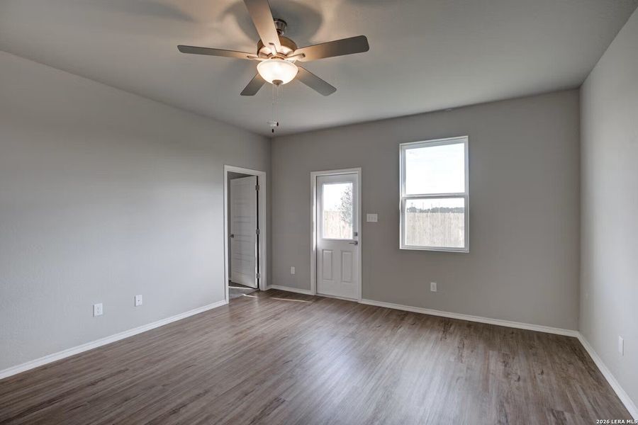 Spacious, unfurnished interior of a new home in Agave, San Antonio (Image 13). Spacious, unfurnished interior of a new home in Agave, San Antonio (Image 13).