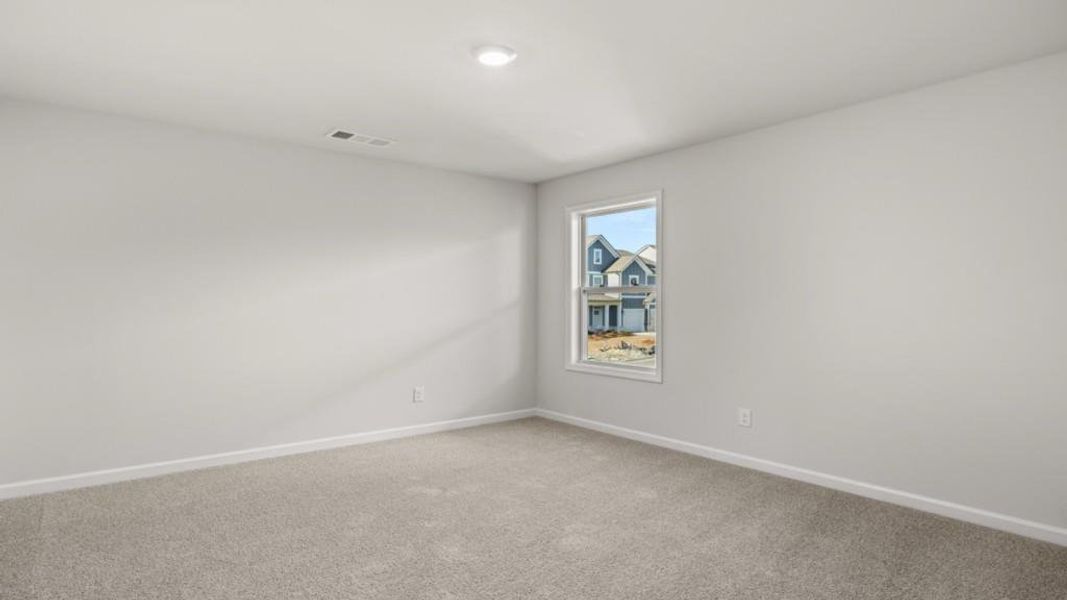 Spacious, unfurnished interior of a new home in Hamptons at Riverwood East, Dallas (Image 44).