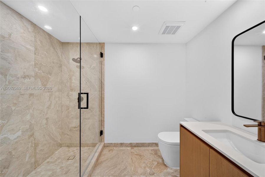 Furnished interior view inside a new home in , Bay Harbor Islands (Image 10).