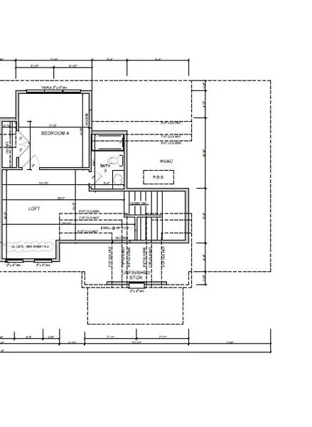 2D floor plan layout of this home in Raleigh Proper, Raleigh, NC (Image 3).