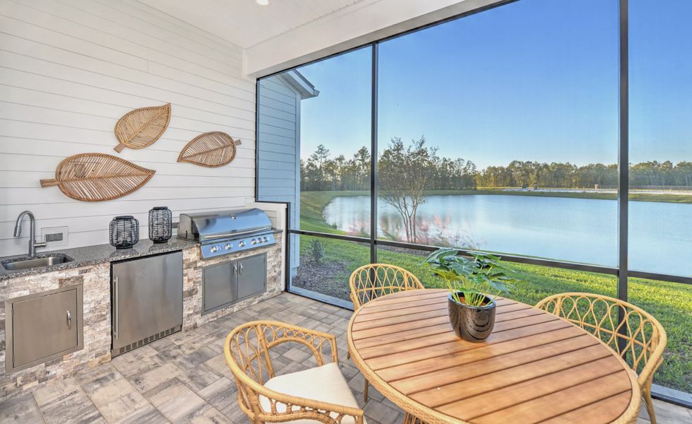 Furnished interior view inside a new home in Courtney Chase, St. Augustine (Image 4). Furnished interior view inside a new home in Courtney Chase, St. Augustine (Image 4).