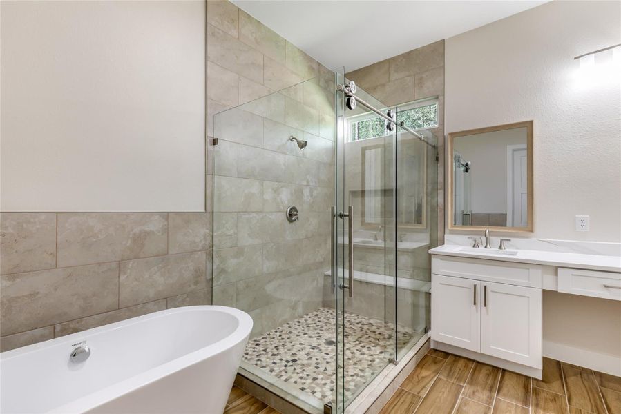 Furnished interior view inside a new home in , New Caney (Image 16).