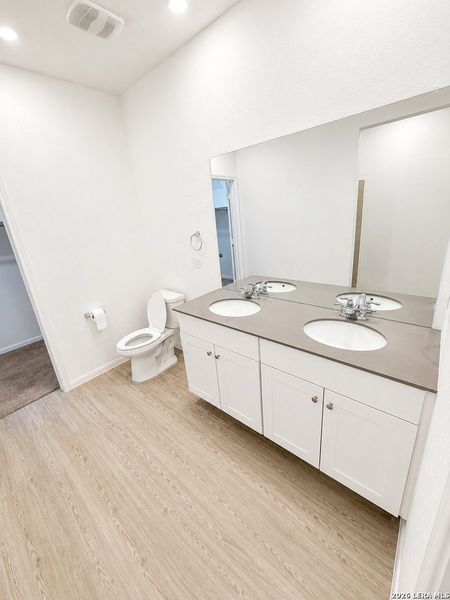 Furnished interior view inside a new home in Hidden Trails, Bulverde (Image 4).