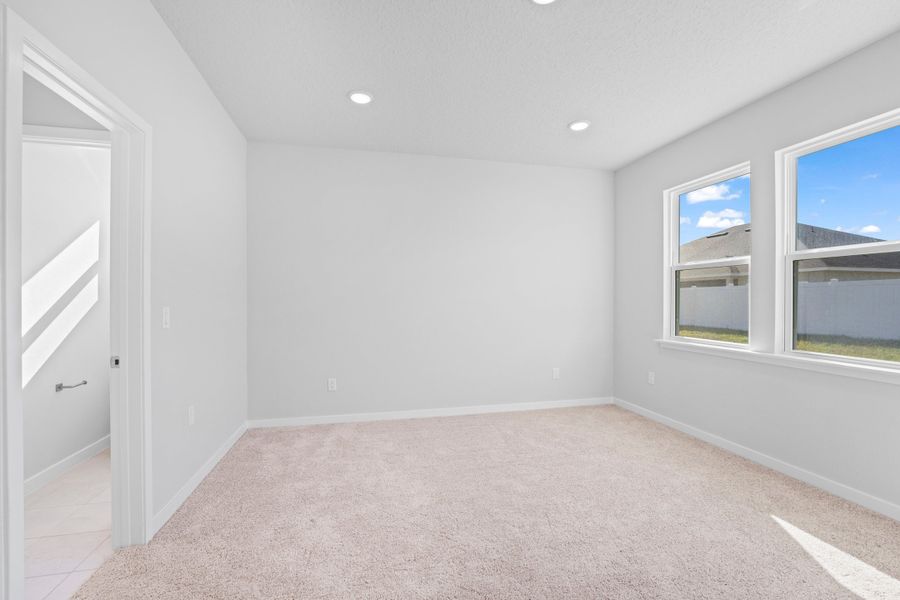 Lot 23 Primary Bedroom at Camden Woods in Kingsland