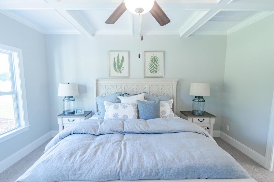 Representative furnished interior of a home built from the Helmsley by Bill Clark Homes in The Sanctuary at Sunset Beach, Sunset Beach (Image 69). Representative furnished interior of a home built from the Helmsley by Bill Clark Homes in The Sanctuary at Sunset Beach, Sunset Beach (Image 69).