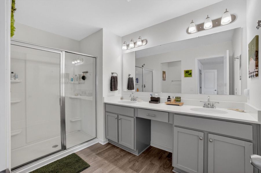 Furnished interior view inside a new home in , Summerville (Image 30). Furnished interior view inside a new home in , Summerville (Image 30).