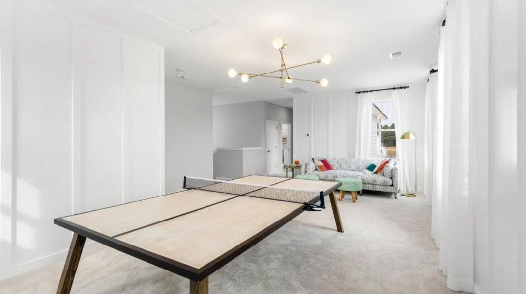 Furnished interior view inside a new home in Heron's Walk at Summers Corner: Row - Elevated Collection, Summerville (Image 10).