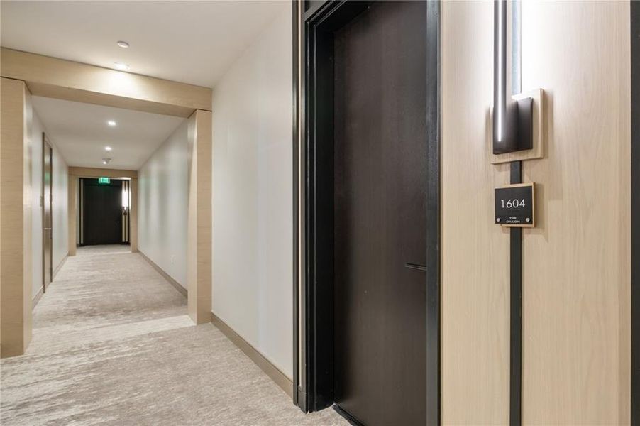 Spacious, unfurnished interior of a new home in The Dillon Buckhead, Atlanta (Image 17).