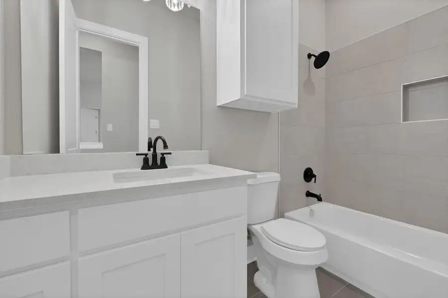 Furnished interior view inside a new home in , Midlothian (Image 8). Furnished interior view inside a new home in , Midlothian (Image 8).