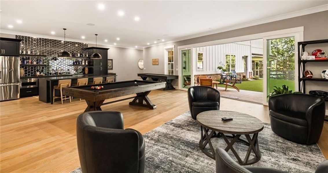 Furnished interior view inside a new home in , Gainesville (Image 18).