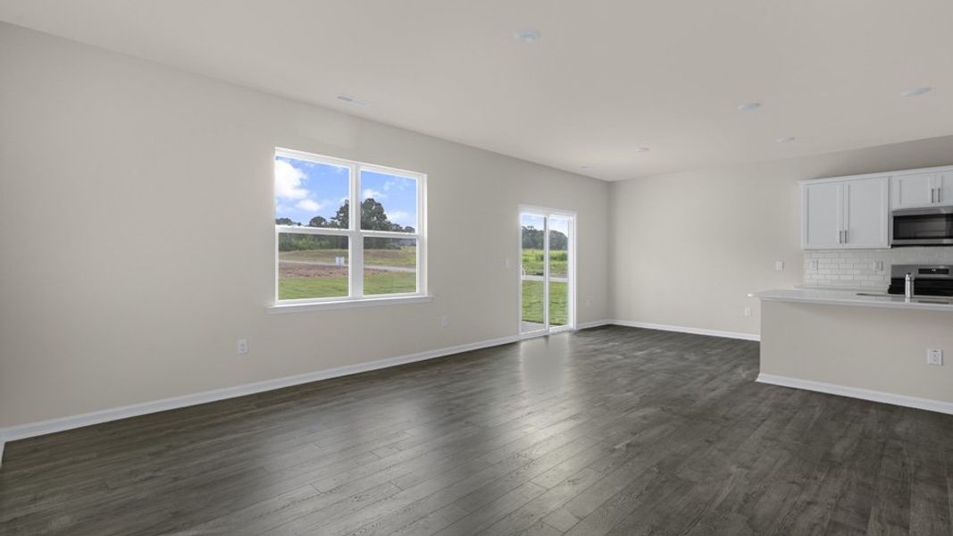 Spacious, unfurnished interior of a new home in Galvins Ridge, Sanford (Image 15). Spacious, unfurnished interior of a new home in Galvins Ridge, Sanford (Image 15).