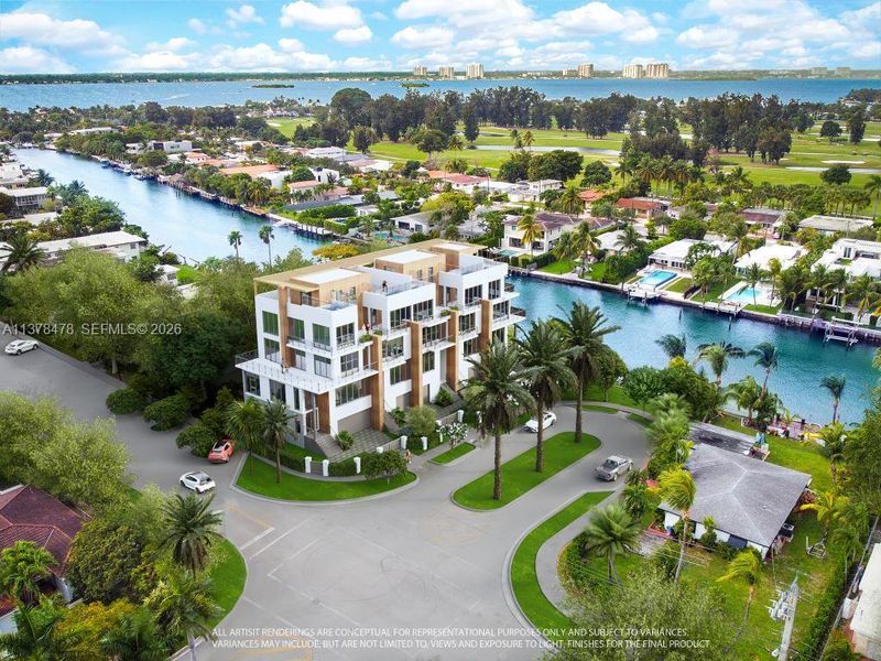 Condo located in Miami Beach, FL showcasing its design and architecture (Image 4).